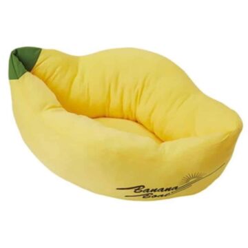 Petio Washable Cooling Chin Pet Bed (Banana Boat)