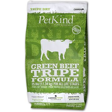 PetKind Grain Free Dog Food - Green Beef Tripe 14lb