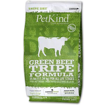 PetKind Grain Free Dog Food - Green Beef Tripe 6lb