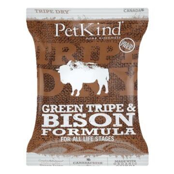 PetKind Grain Free Dog Food - Green Tripe Bison (Trial Pack)