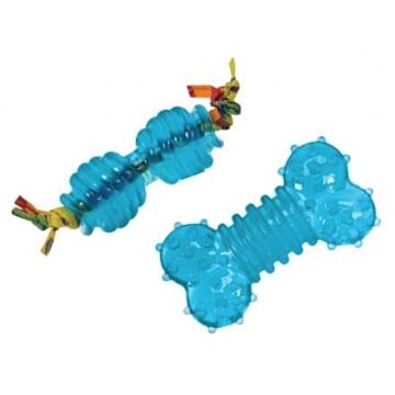 Petstages Dog Toy - Orka Petite Chew Pair (3 x 1.5 inch and 5.5 x 1.5 inch)
