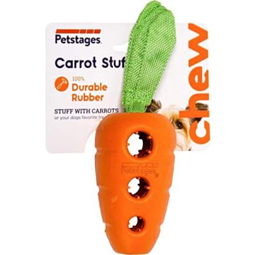 Petstages Dog Toy - Carrot Stuffer Treat