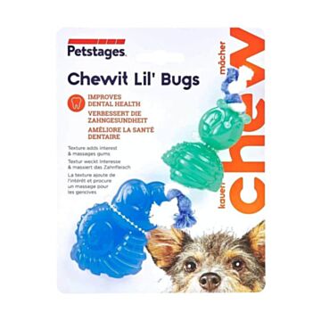 Petstages Dog Toy - Chewit Lil' Bugs