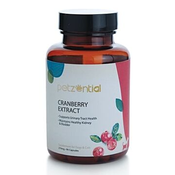Petzential Cranberry Extract Supplement for Cat (90 capsules)