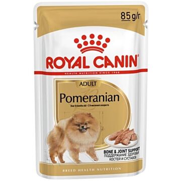 Royal Canin Dog Pouch - Pomeranian Adult (Loaf) 85g
