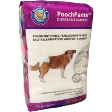 Poochpad Poochpants Disposable Diaper X-Large