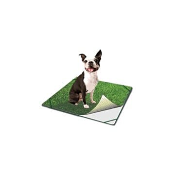 PoochPad Indoor Turf Dog Potty PLUS Small 18x18 Inch