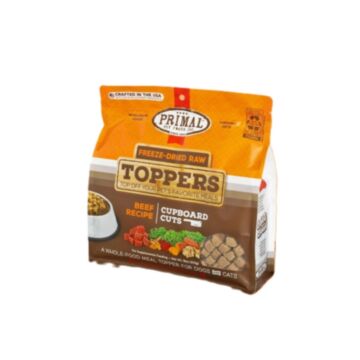 Primal Cat & Dog Raw Toppers - Freeze Dried Beef 3.5oz