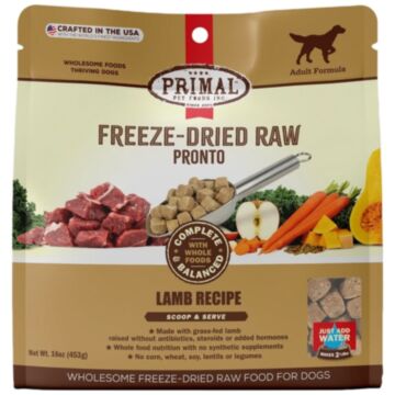 Primal Raw Freeze-Dried - Canine Lamb Pronto