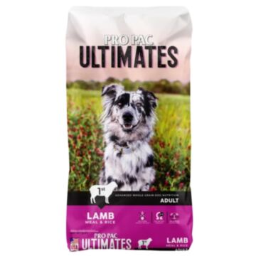 PRO PAC Dog Food - Ultimates - Lamb Meal & Brown Rice 12kg