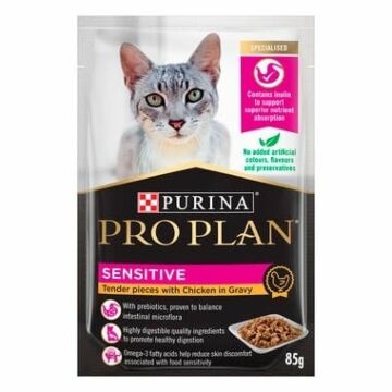Purina Pro Plan functional Cat Pouch - Sensitive - Chicken 85g