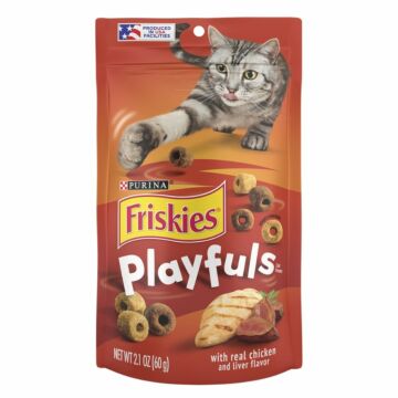 Purina Friskies Cat Treat - Playfuls with Real Chicken and Liver