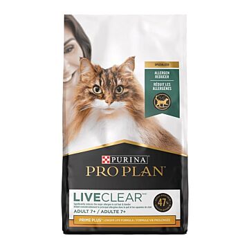 Purina Pro Plan LiveClear Cat Food - Adult 7+