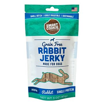 Smart Cookie Dog Treat - Grain Free Rabbit Jerky 3oz