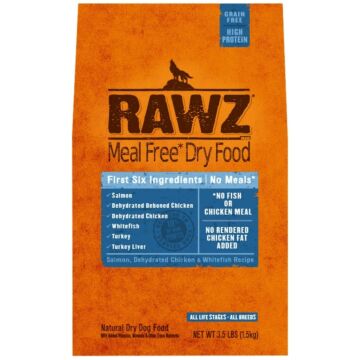 Rawz Meal Free Dog Food - Salmon, Dehydrated Chicken & Whitefish