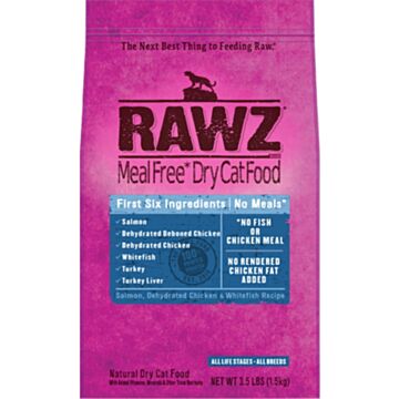 Rawz Meal Free Cat Food - Salmon, Dehydrated Chicken & Whitefish 7.8lb