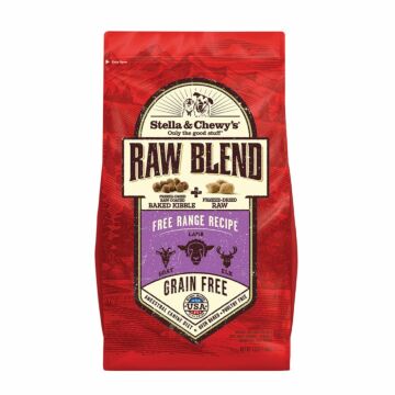 Stella & Chewys Dog Food - Raw Blend Baked Kibble - Free Range 3.5lb