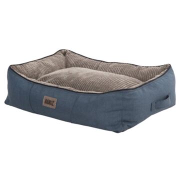 ROGZ Indoor Walled Bed Petrol Blue - Large (90x59x27cm)
