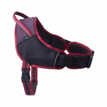 ROGZ AirTech Dog Sport Harness - Rock Red M/L