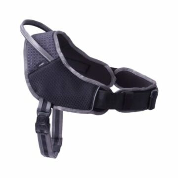 ROGZ AirTech Dog Sport Harness - Platinum Grey L
