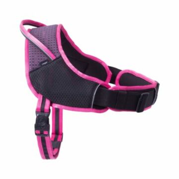 ROGZ AirTech Dog Sport Harness - Sunset Pink L