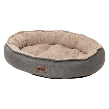 Rogz Athens Oval Bed - Grey