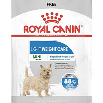 Royal Canin Dog Food - Mini Light Weight Care 50g (Trial Pack)