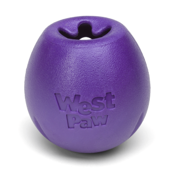 West Paw Dog Toy - Rumbl Treat - Purple - L