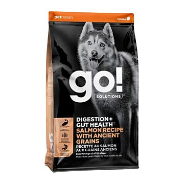 Go! SOLUTIONS Dog Food - Digestion & Gut - Salmon With Grains