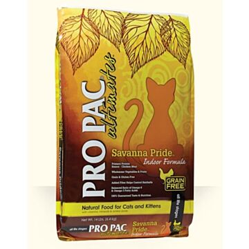 PRO PAC Cat Food - Ultimates Savanna Pride Grain Free Chicken 6kg