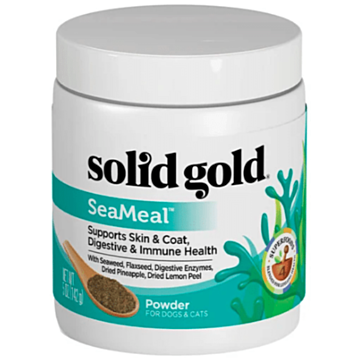 Solid Gold Dog & Cat Supplements - SeaMeal Powder 5oz