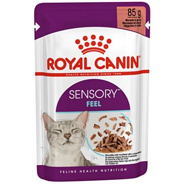 Royal Canin Cat Pouch - Sensory Feel (Gravy) 85g