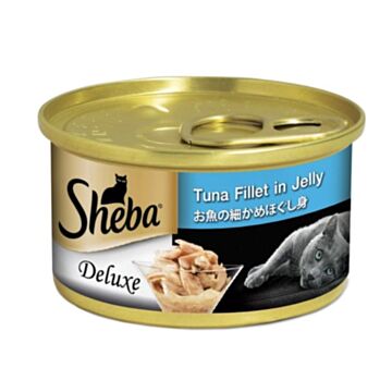 SHEBA Canned Cat Food -  Tuna Fillet in Jelly 85G 