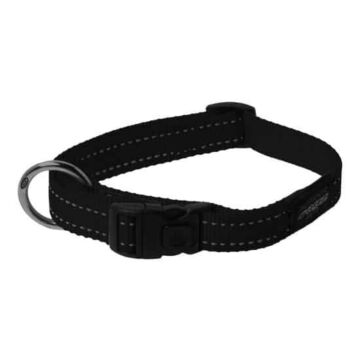 ROGZ Classic Dog Collar - Black (XXL)