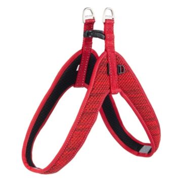 ROGZ Fast-Fit Dog Harness - Red (M)