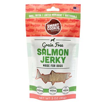 Smart Cookie Dog Treat - Grain Free Salmon Jerky 3oz