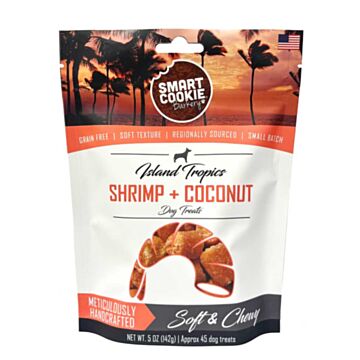 Smart Cookie Dog Soft Treat - Island Tropics - Shrimp + Coconut 5oz