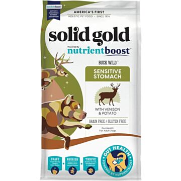 Solid Gold Dog Food - Buck Wild Grain Free - Venison & Potato