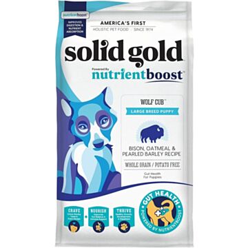 Solid Gold Puppy Food - Wolf Cub - Bison & Oatmeal & Pearled Barley
