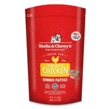 Stella & Chewys Dog Food - Frozen Raw Dinner Patties - Chewy’s Chicken