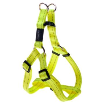 ROGZ Step-In Dog Harness - Neon Yellow M