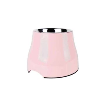 Super Design 寵物碗 - 高身食物碗 - 粉紅色 S