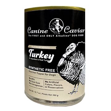 Canine Caviar Dog Canned Food - Grain Free - Alkaline Turkey 12.7oz