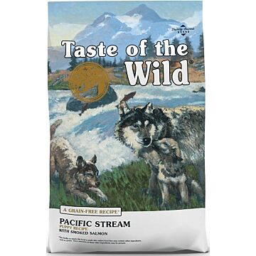 Taste Of The Wild Puppy Food - Grain Free Pacific Stream - Smoked Salmon 5.6kg