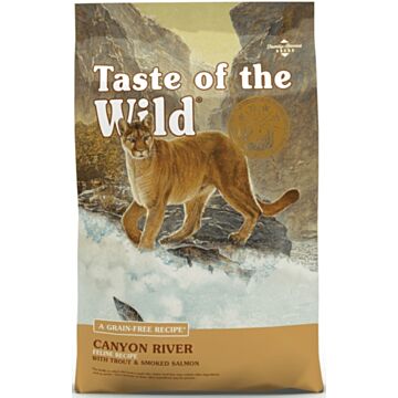 Taste Of The Wild Cat Food - Grain Free Canyon River - Trout & Smoked Salmon