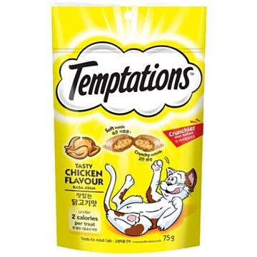 Temptations Cat treats Tasty Chicken 75g
