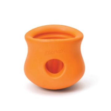 West Paw Dog Toy - Toppl Treat - Orange - XL