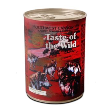 Taste Of The Wild Dog Wet Food - Grain Free Southwest Canyon Canine Formula Stew 390g