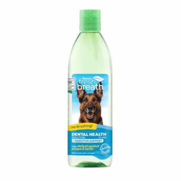 Tropiclean Fresh Breath Plus Digestive Support Water Additive for Dog 16oz