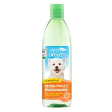 Tropiclean Fresh Breath Plus Skin & Coat Water Additive 16oz